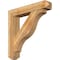 Ekena Millwork Funston Craftsman Rough Sawn Bracket w/ Offset Brace, Western Red Cedar, 8"W x 42"D x 42"H BKT0806X42X42FST04RWR - alternate 1